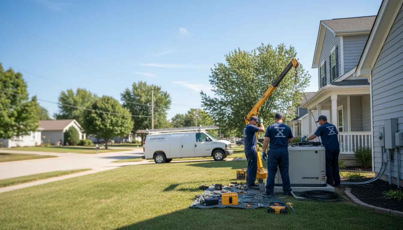 Generator Installation in Clarence, IA near me